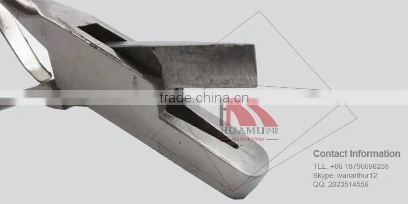 pig ear notcher in V style150*40 mm