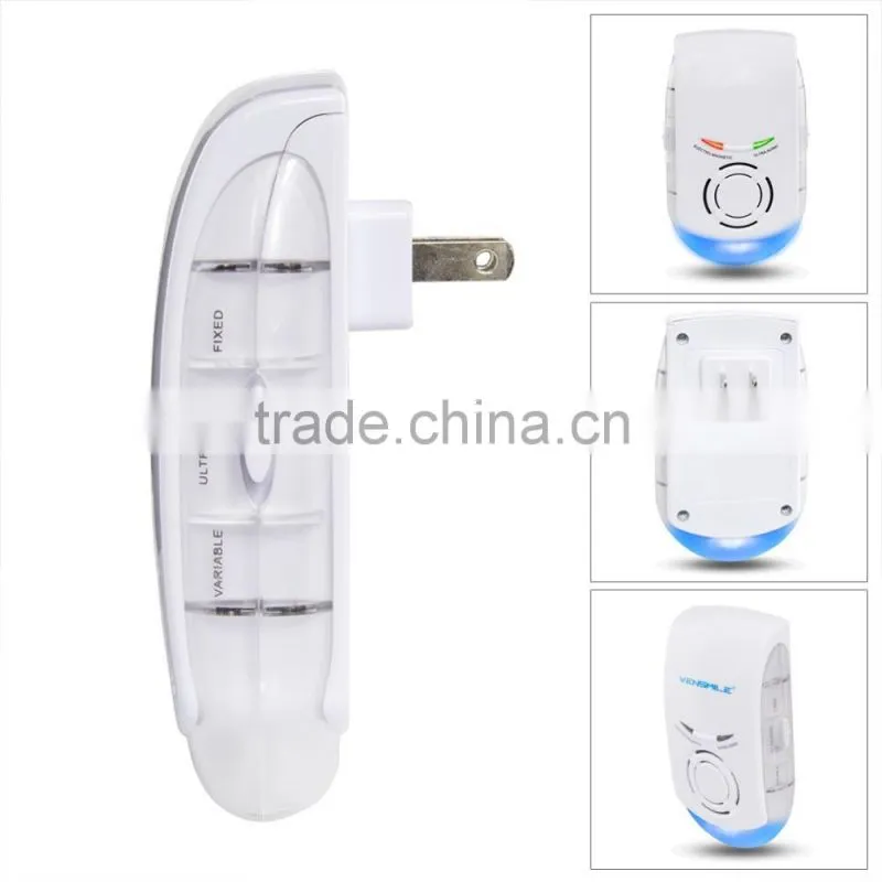 visson x-pest hot selling VS-326 dual ultrasonic multifunctional dog cat fish bird pest control pest repeller