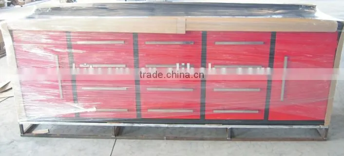 Work Bench with stainless steel handle