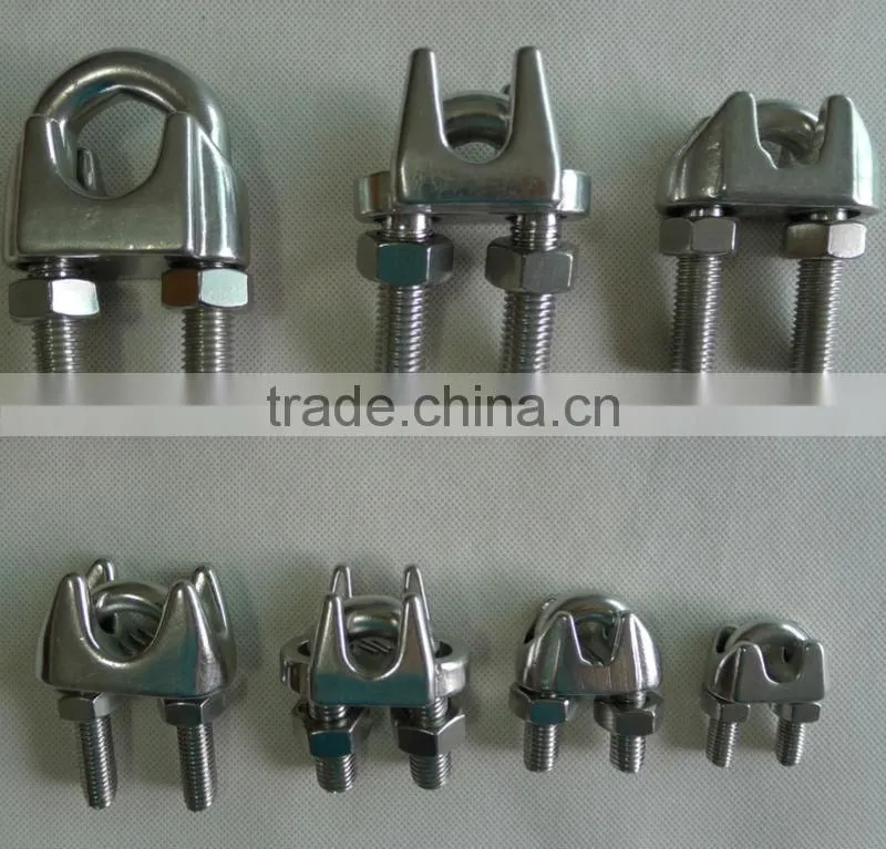 U.S. type drop forged wire rope clip