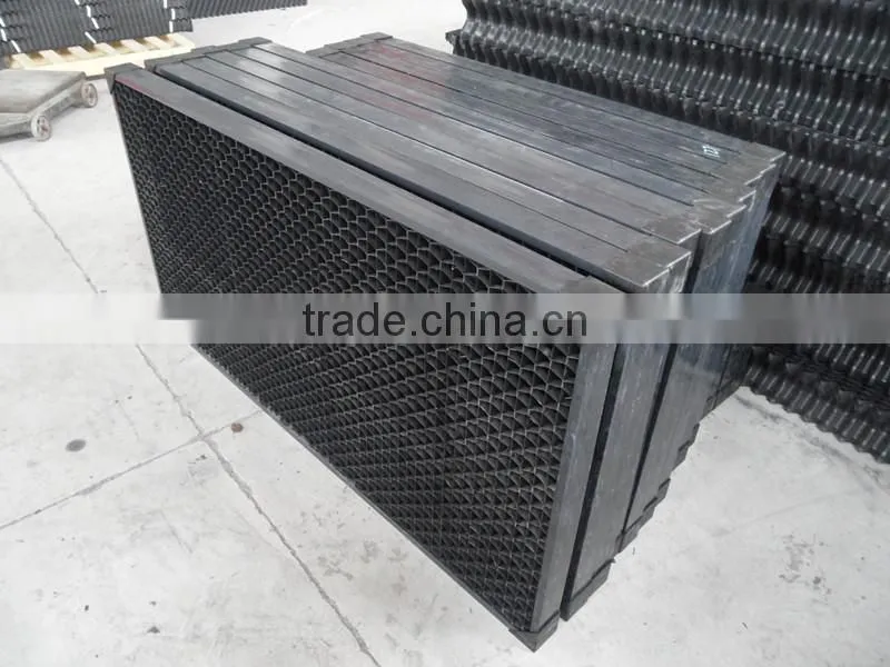 Drift eliminator with stainless steel frame/Honeycomb PVC water drift eliminator in cooling tower