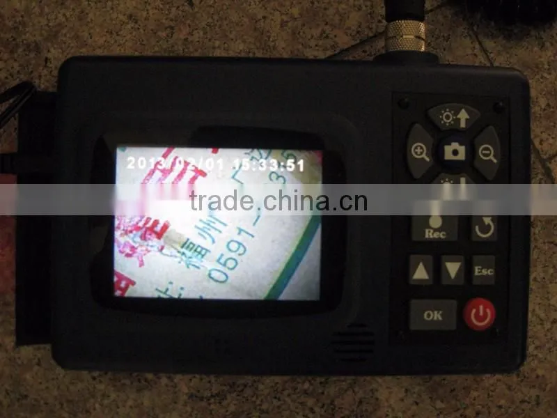 28mm measure and testing Pipe Camera Borescope Videoscope Fiberscope for pipeline inspection