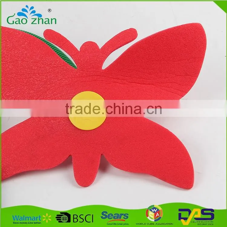 Flower shape 360 round watered inserted plastic garden irrigation sprinkler