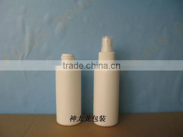 HDPE plastic shampoo bottle
