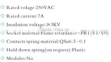 HEIGHT Hot Sale PY11B Relay Socket / 11pin Relay Socket/General relay socket with High Quality Factory Price
