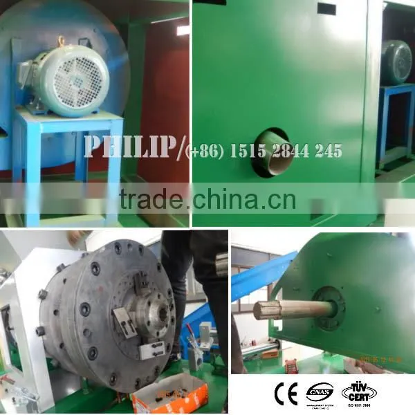 plastic film recycling squeeze machine