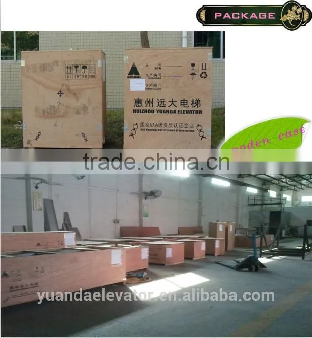 Yuanda material and passenger elevator