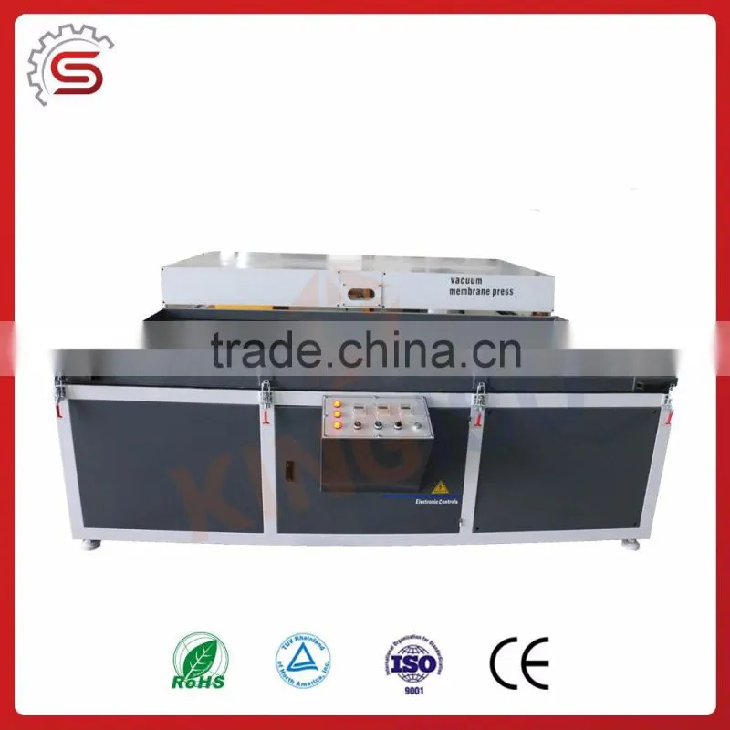 High quality membrane press machine WVP2500B Vacuum Membrane Press Machine with low noise