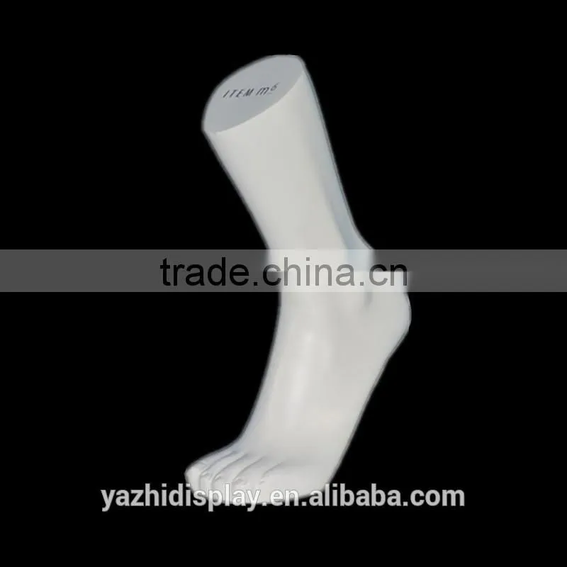 wholesale socks and stocking display male foot mannequin for sale