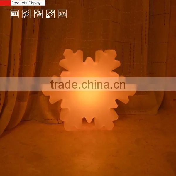 Outdoor use RGB LED snowflake for Christmas decor