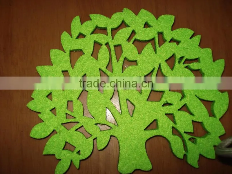 houseware felt coasters/wool felt coasters/nonwoven fabric coasters