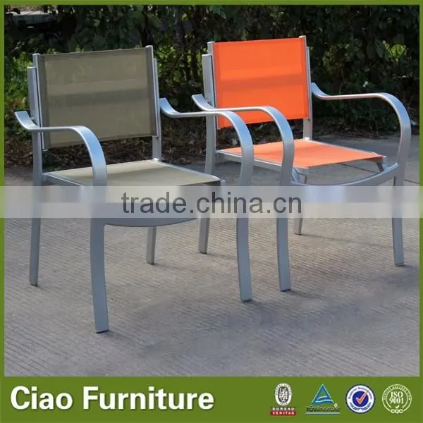 Outdoor Textline Fabric Armchair Garden Chair
