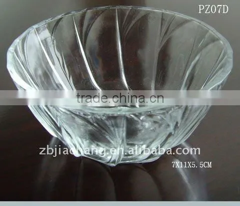 colored glass bowl