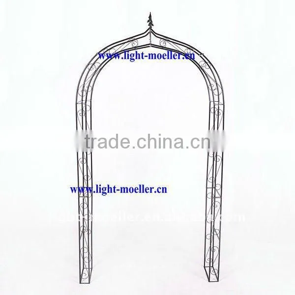 wrought iron garden arch LMGR-51003