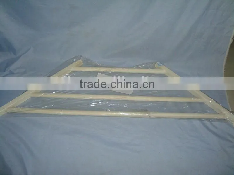 Wooden corner rack