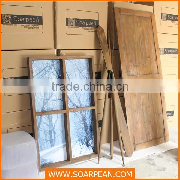 Modern Customized Wooden Coffee Shop Decor