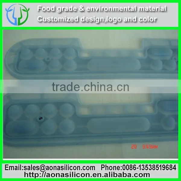2014 OEM Embossed Tactile Silicone Switch Button
