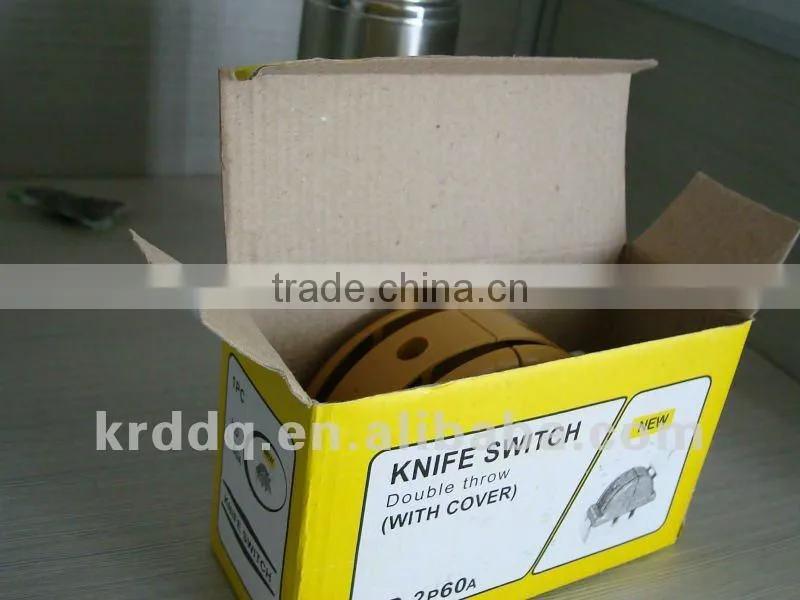 double 6 3 4 pole double triple throw bakelite knife switch 3P200AD