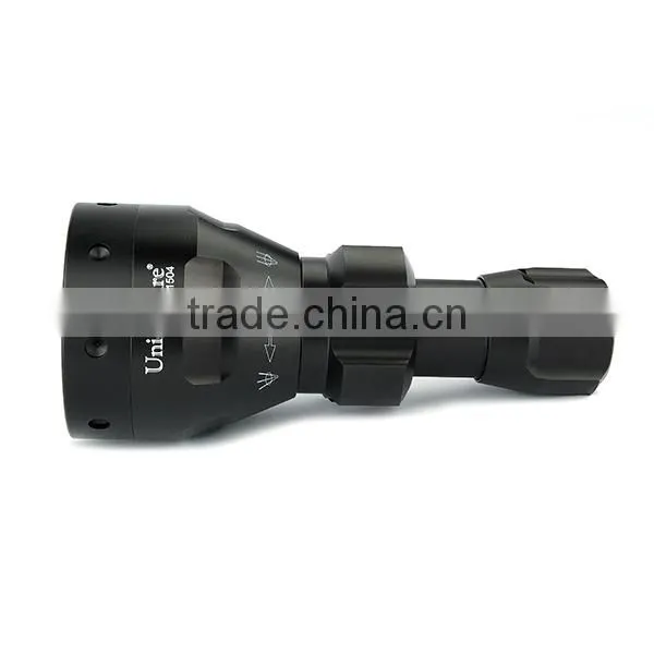 67mm zoom lens 500m range uniquefire uf-t67 850nm ir hunting flashlight