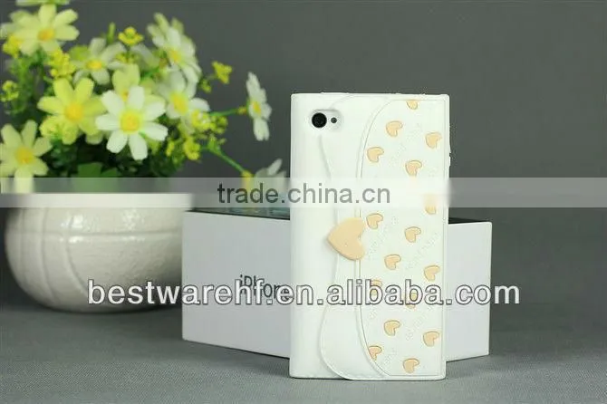BAG shape silicone mobile phone case for apple iphone5