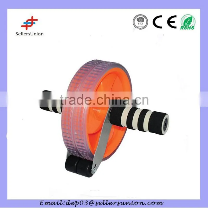 Hot sale PVC abdominal exercise power wheel