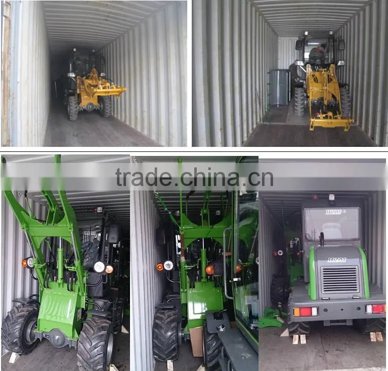 ZL08 mini wheel loader price hot sale Europe