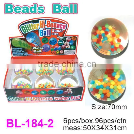 Promotional Glitter Frog Bounce Ball/Hi Glitter Bounce Ball