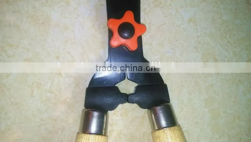 garden pruner saw/wood handle hedge trimmer
