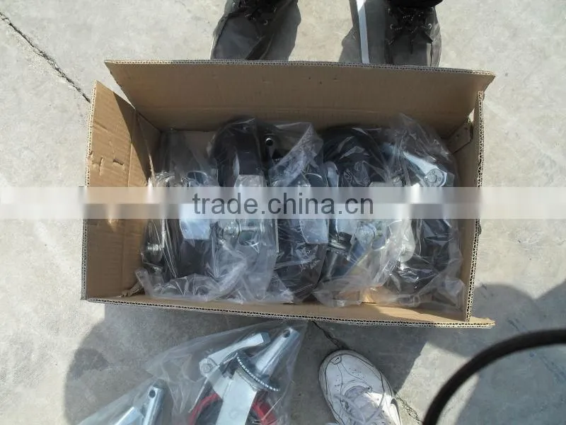 Rubber Ajustable Castor Wheel For Scaffolding