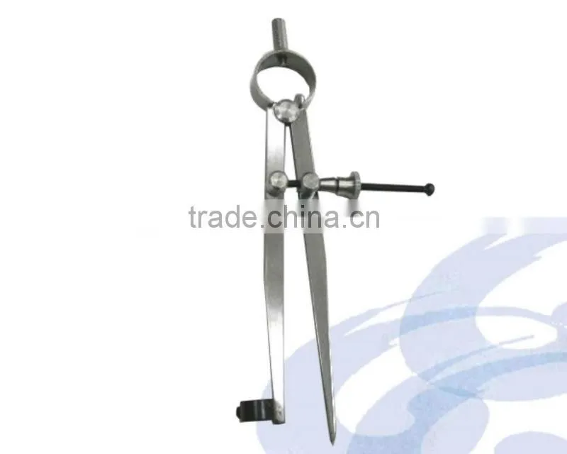 6" High Carbon Steel Full Polished Pencil Compasses Measuring Tool