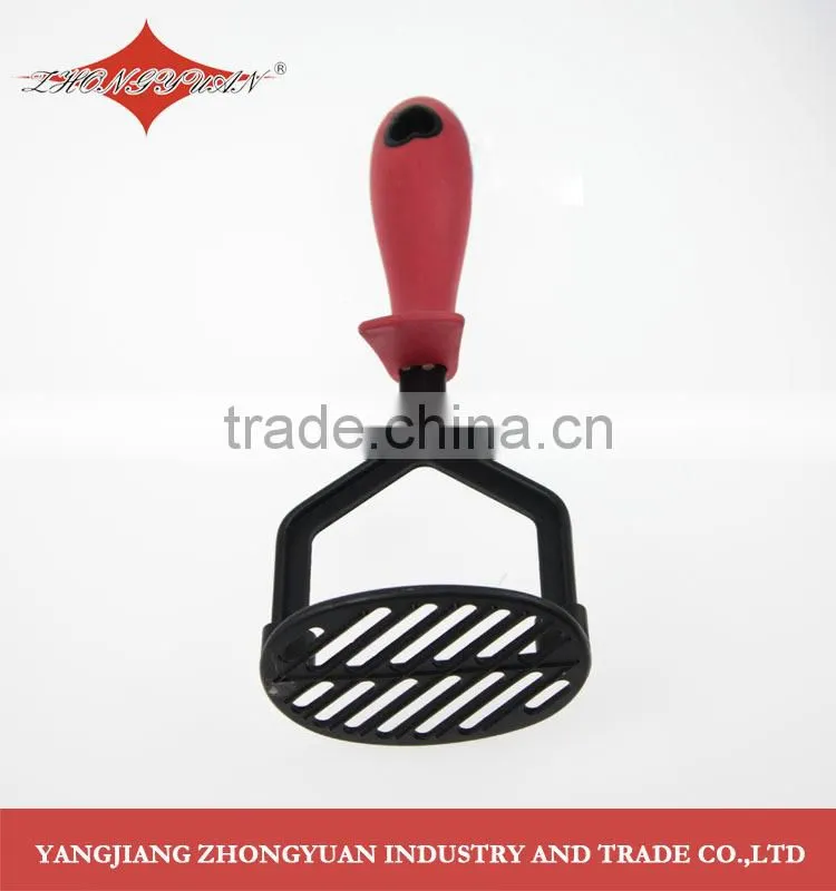 100% food grade kitchen utensil,nylon kitchen tool with red heart shaped handle