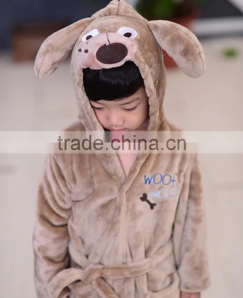 High quality kids Bath towel Keep warm Baby Bath towel kids bathrobes