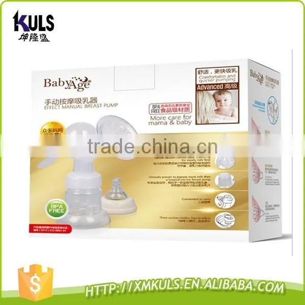 Baby manual breast pump for mom feeding use baby products with bottle