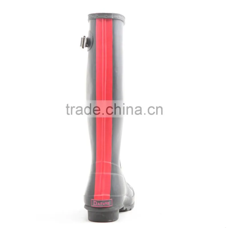 high quality rubber gumboots for woman