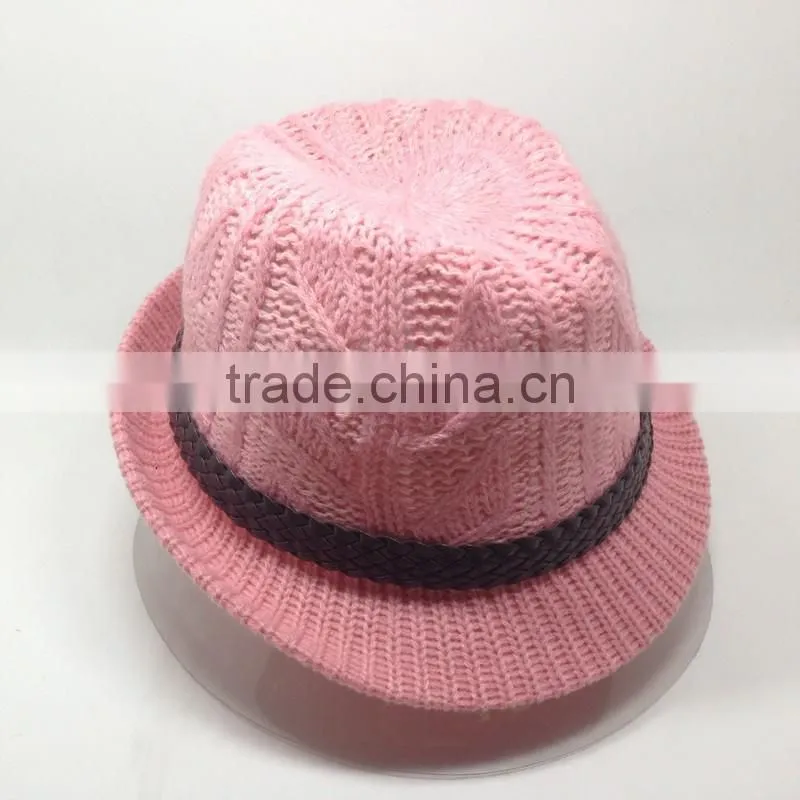 Hair Accessories Knitted Ladies Hat And Knit Hat
