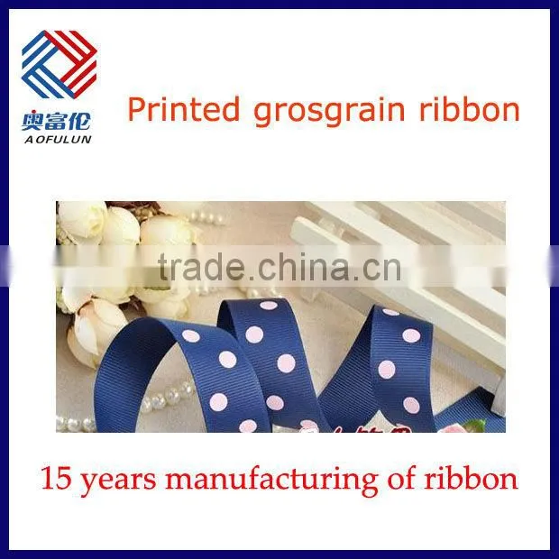 double face Decorative Grosgrain Ribbon