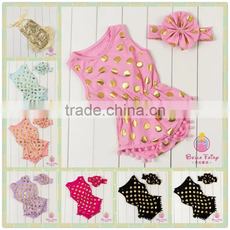 Baby girl's Newborn 100% cotton Rompers Clothes Bodysuit Jumpsuit