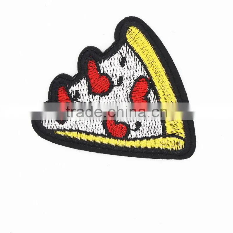 many cute factory price delicious food embroiderry patch for garment