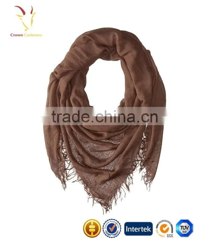 Pure Color Knitting Designer Cashmere Scarves