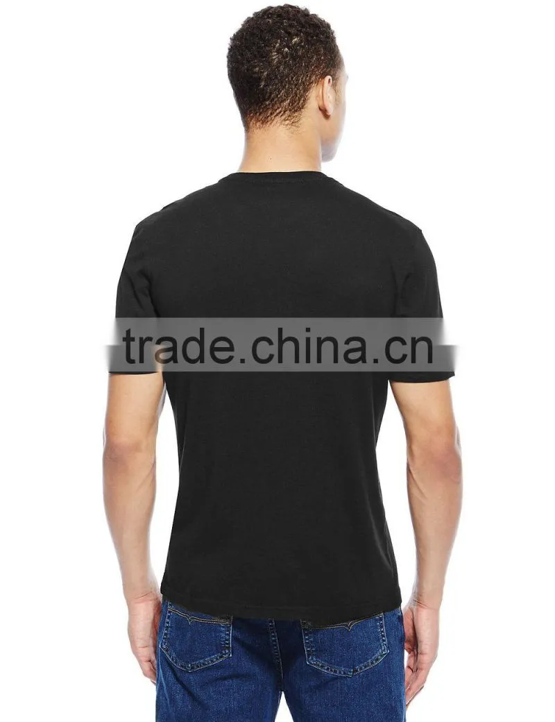 soft touch black plain t shirt men