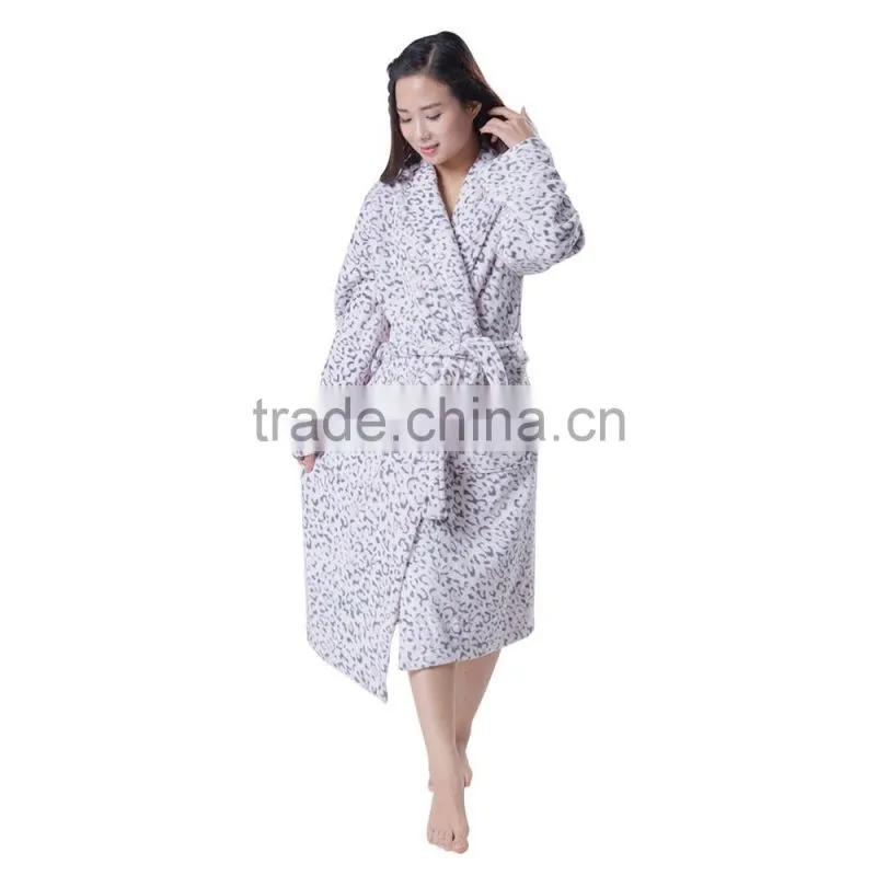 Bath Robe With fluffy sexs bathrobe