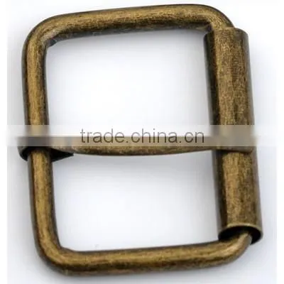 40mm 1.5inch big metal iron pin buckle movable tube bagpack belt buckle silver, black, bronze BK-070