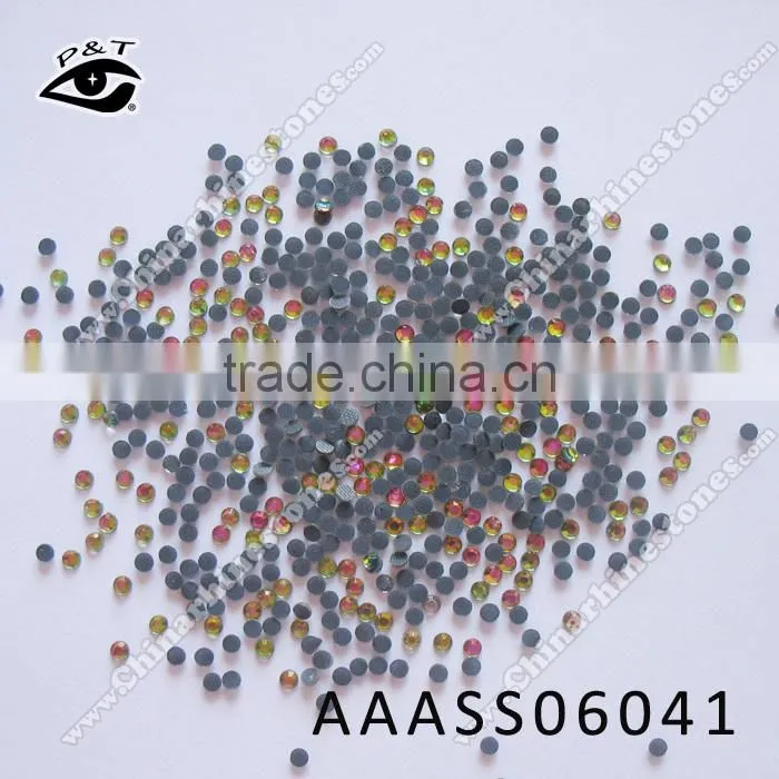 SS06 rainbow vitrail medium color rhinestones hot fix crystals for heat transfer