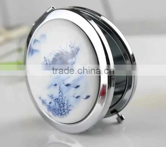 Factory Supply Low-Cost Promotions Small Mirrors Souvenir Pocket Mirror,Cosmetic Mirror / Pocket Mirror / Compact Make Up Mirror