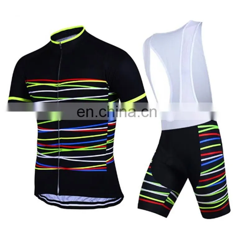 New fashion Riding jersey cycling bib shorts printed Bicycle Sportswear Bike Bib Shorts 3D Coolmax Padded
