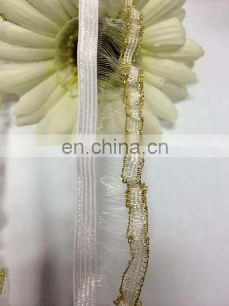 2 cm colored stretch lace /Garment accessories /elastic Stretch lace