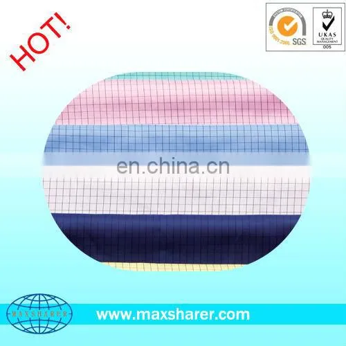 China promotional conducive yarn esd clothing fabric antistatic esd cleanroom
