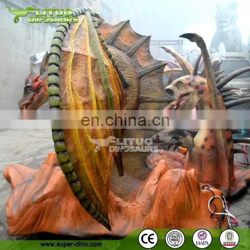 Silicone Rubber Robotic 3D Model Dragon