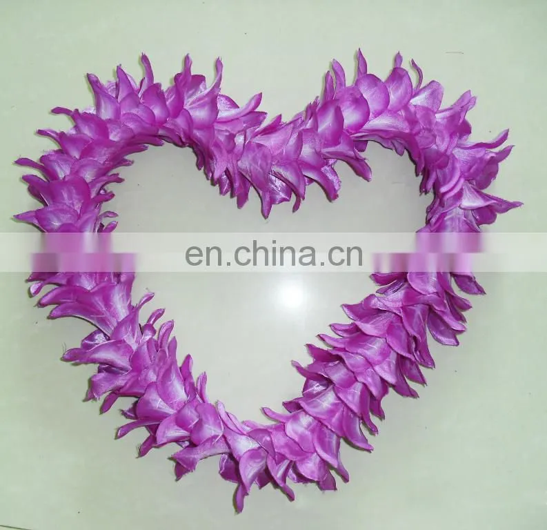 Natural Wreath lei Flower Garland Polyester