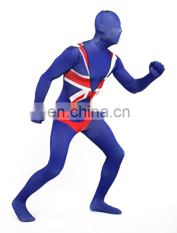 Morph Suit United Kingdom Spandex Full Body Costume UK